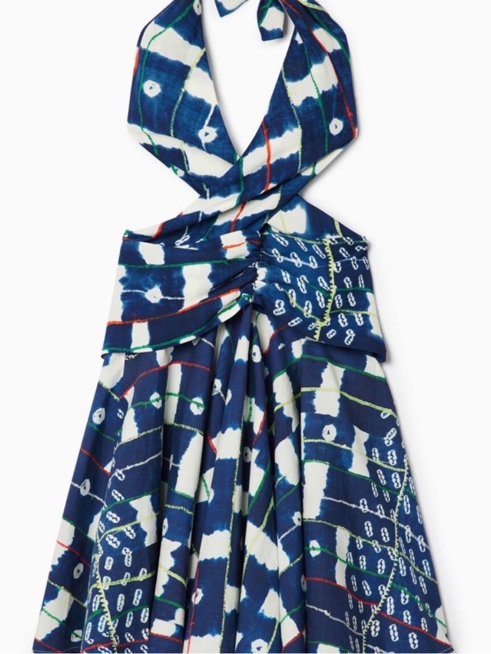 NWT Desigual + Stella Jean halter dress SM